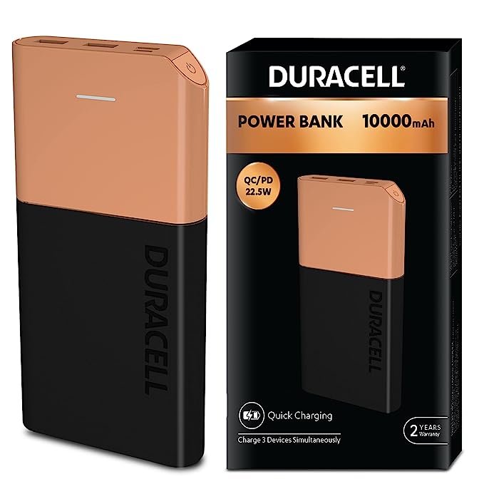 Duracell 10000mAh Power Bank
